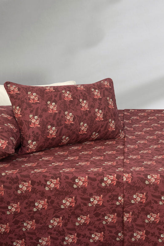 Marsala T-150 Bed Sheet Set