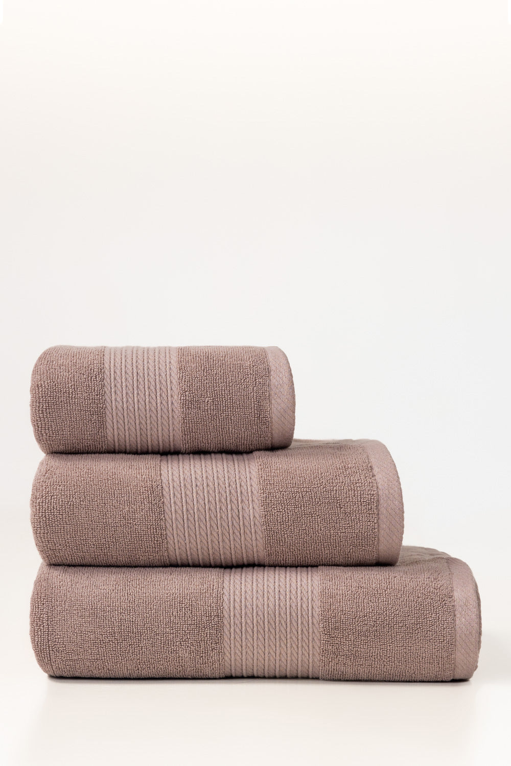 Mauve Brown Bamboo Towel