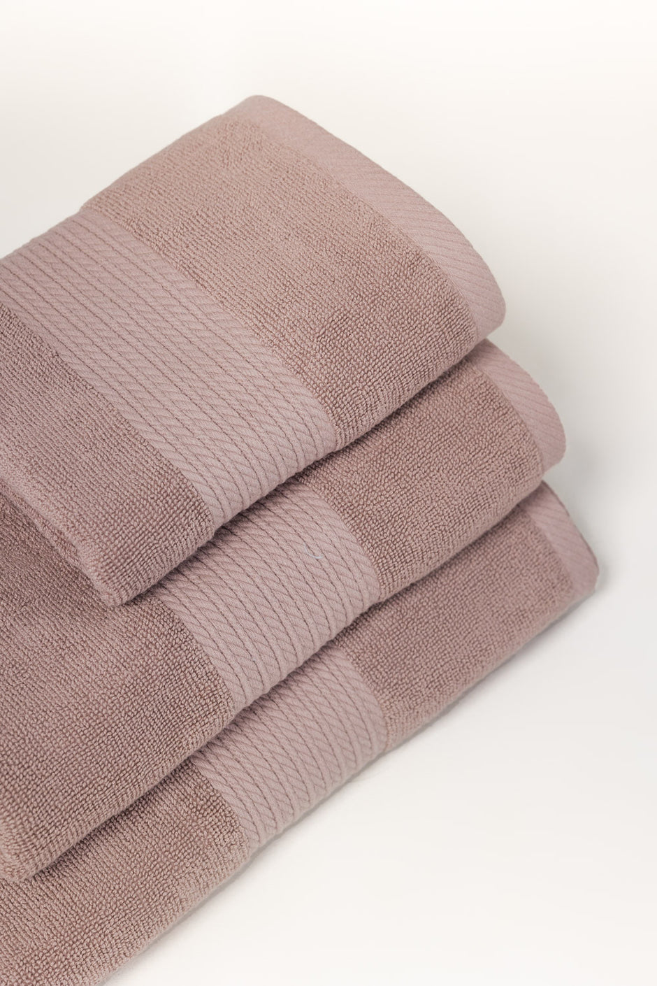Mauve Brown Bamboo Towel