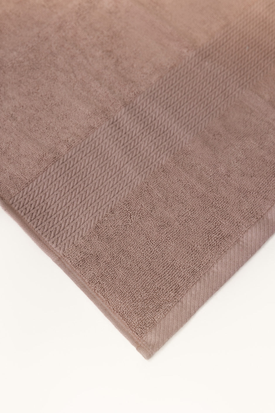 Mauve Brown Bamboo Towel