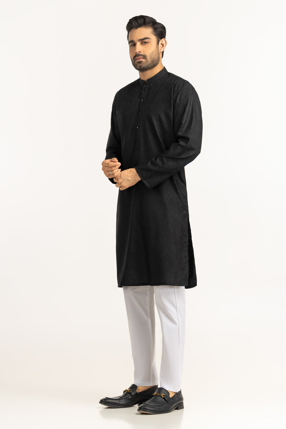 Regular Fit Basic Kurta KR-BSC25-004