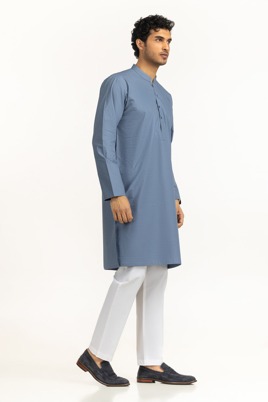 Regular Fit Basic Kurta KR-STY25-073