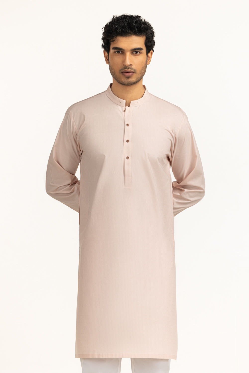 Regular Fit Basic Kurta KR-STY25-074