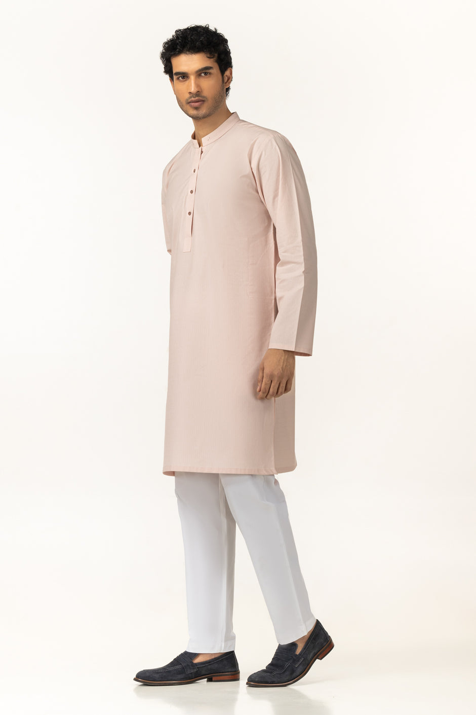 Regular Fit Basic Kurta KR-STY25-074