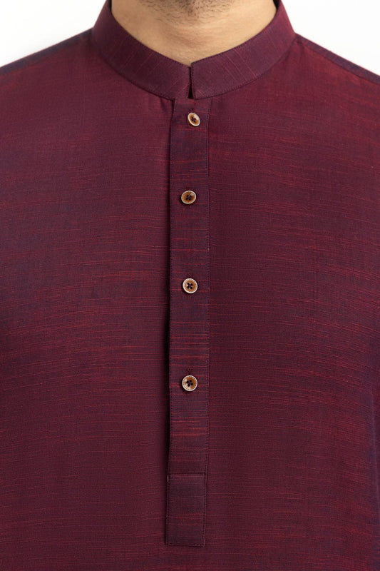 Regular Fit Basic Kurta KR-BSC25-001