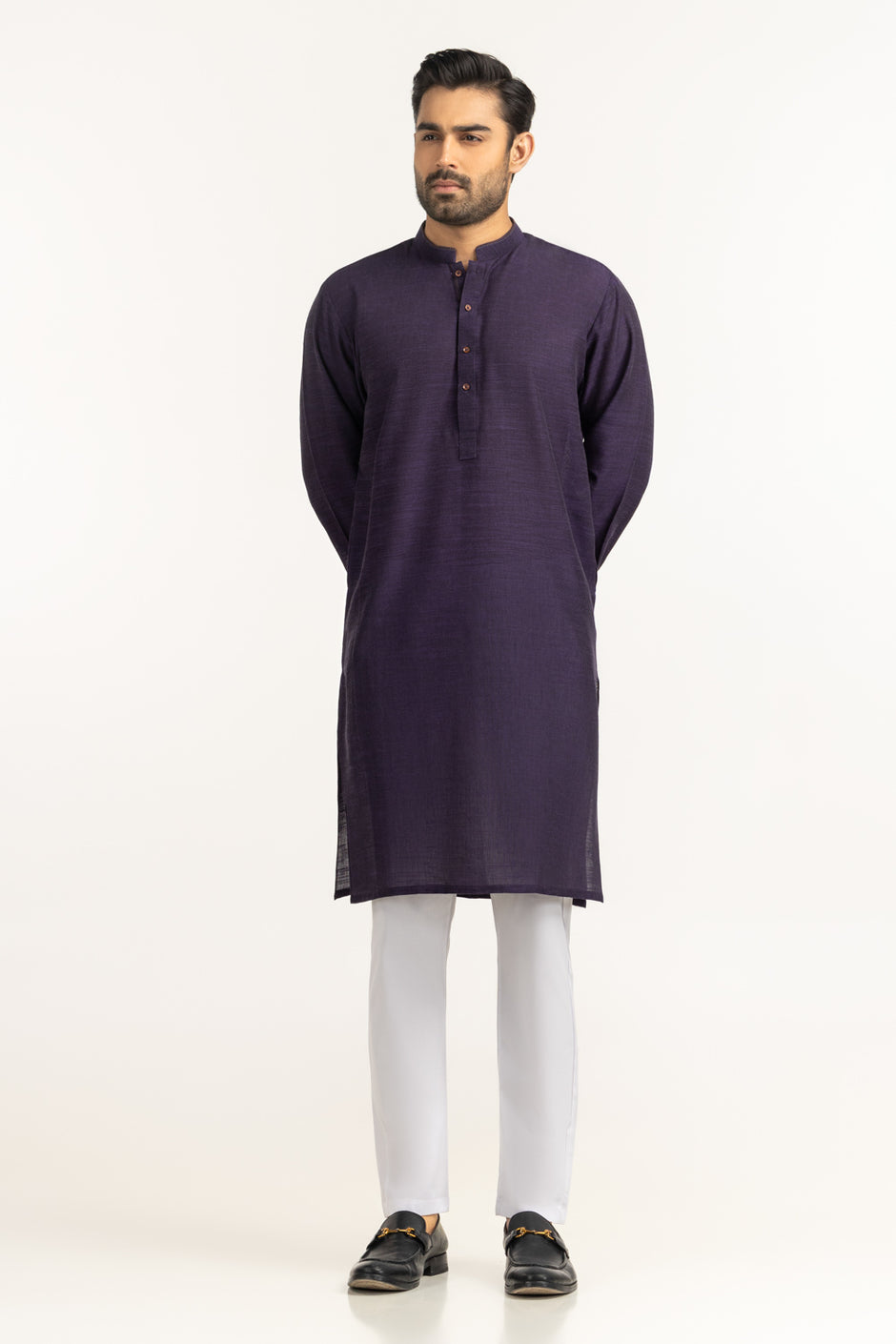 Regular Fit Styling Kurta KR-EMB25-027
