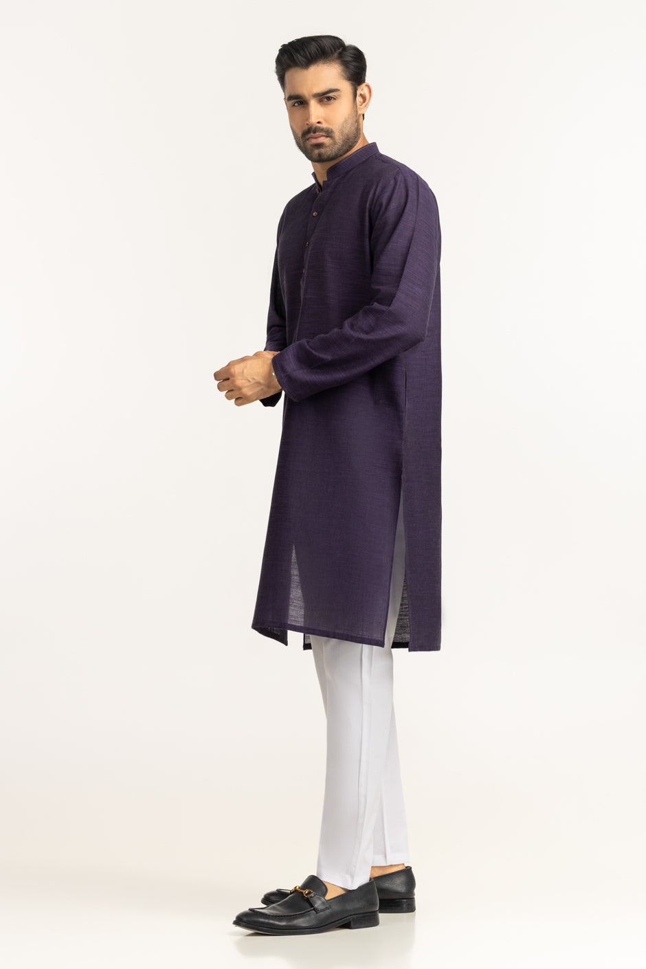Regular Fit Styling Kurta KR-EMB25-027