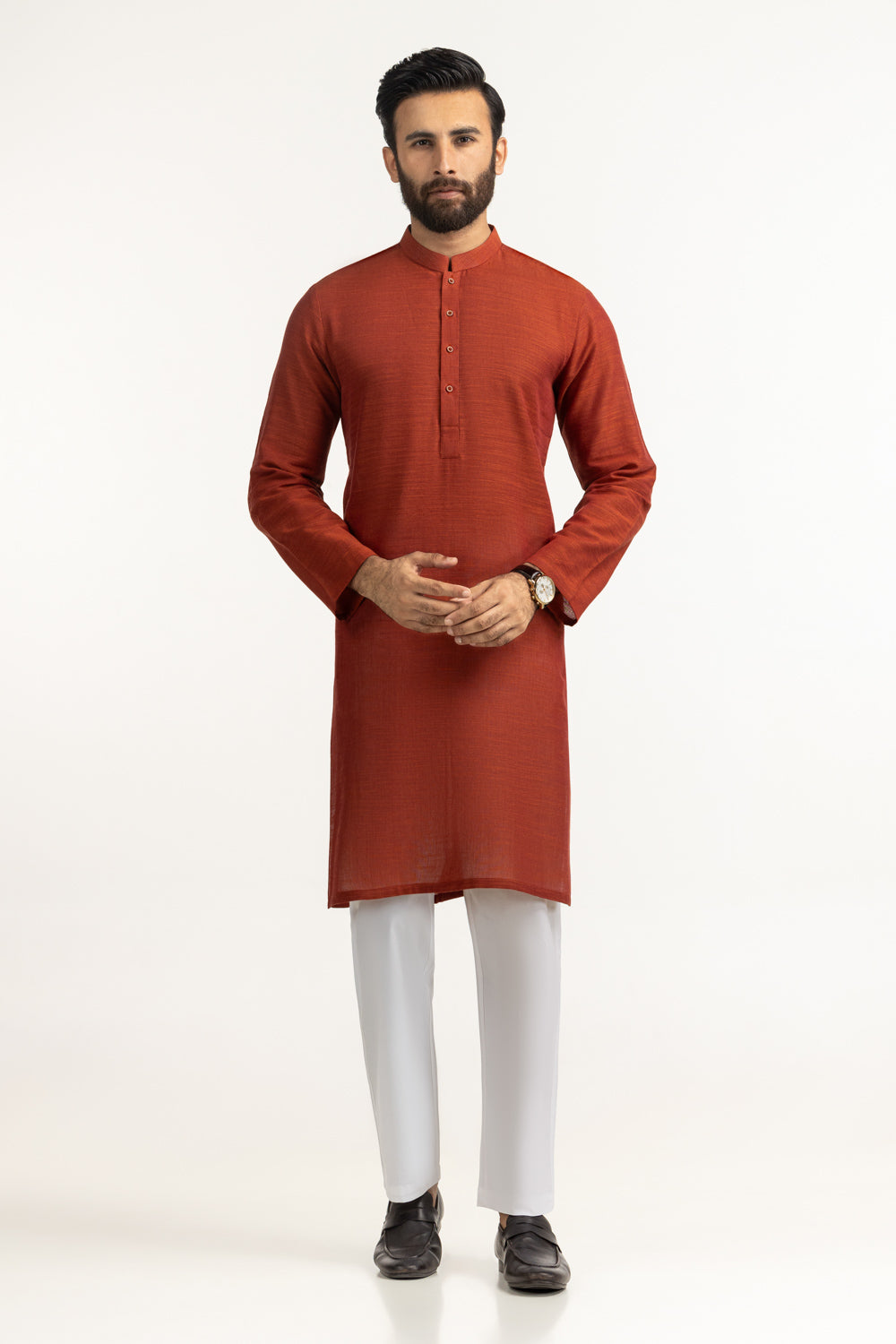 Regular Fit Basic Kurta KR-BSC25-003