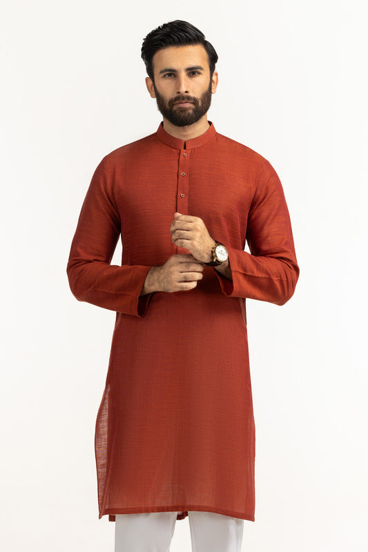 Regular Fit Basic Kurta KR-BSC25-003