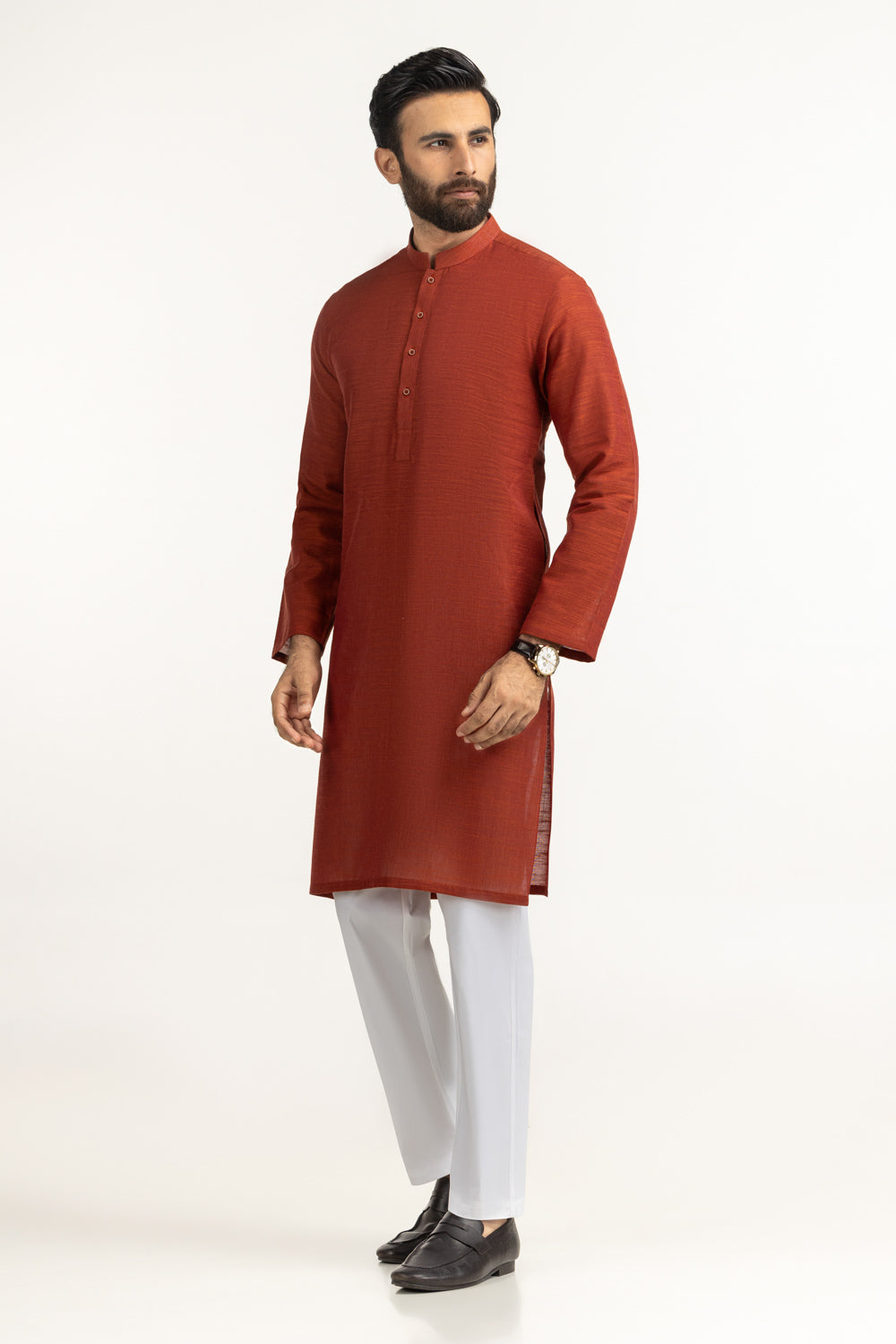 Regular Fit Basic Kurta KR-BSC25-003