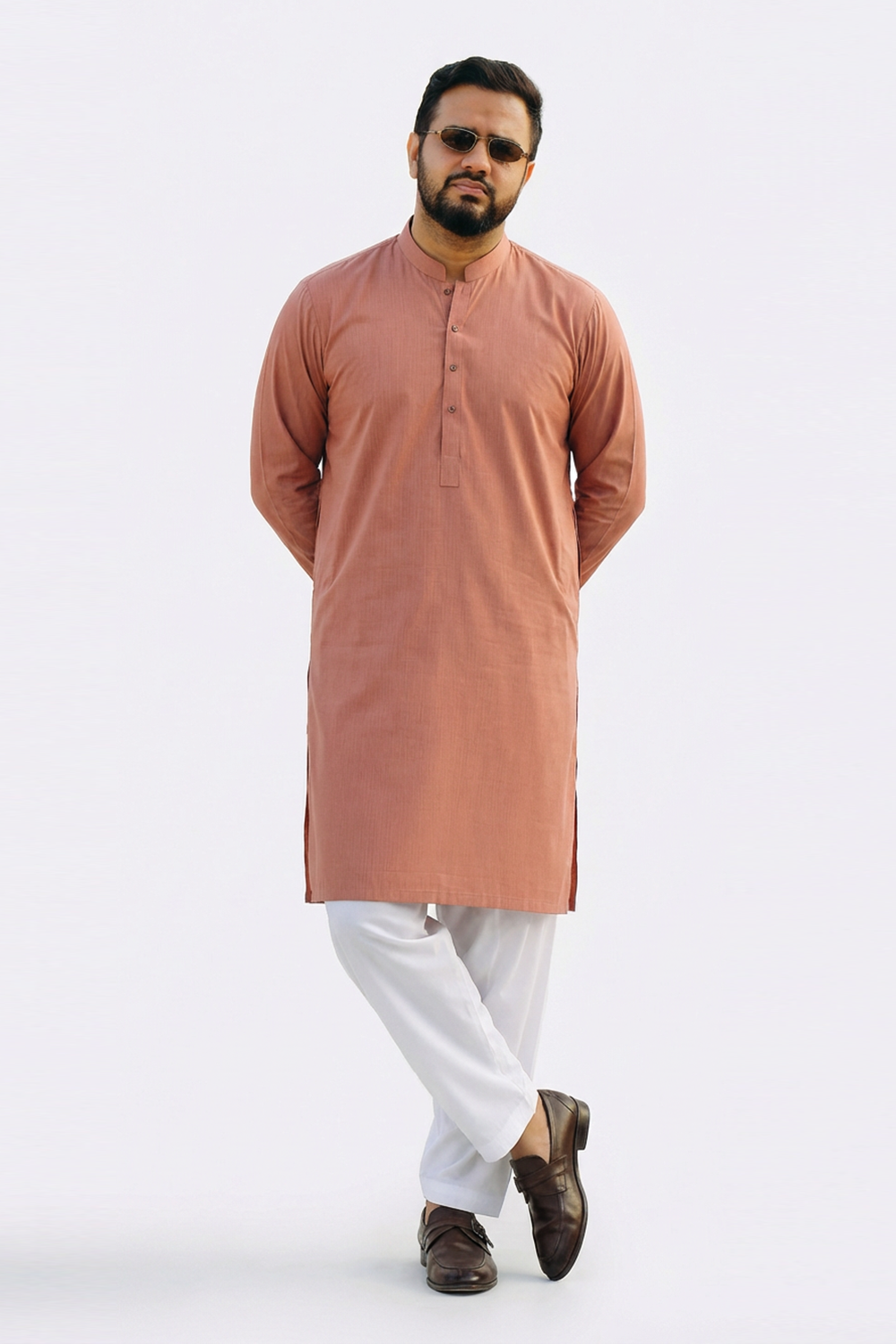 Regular Fit Basic Kurta KR-STY25-072
