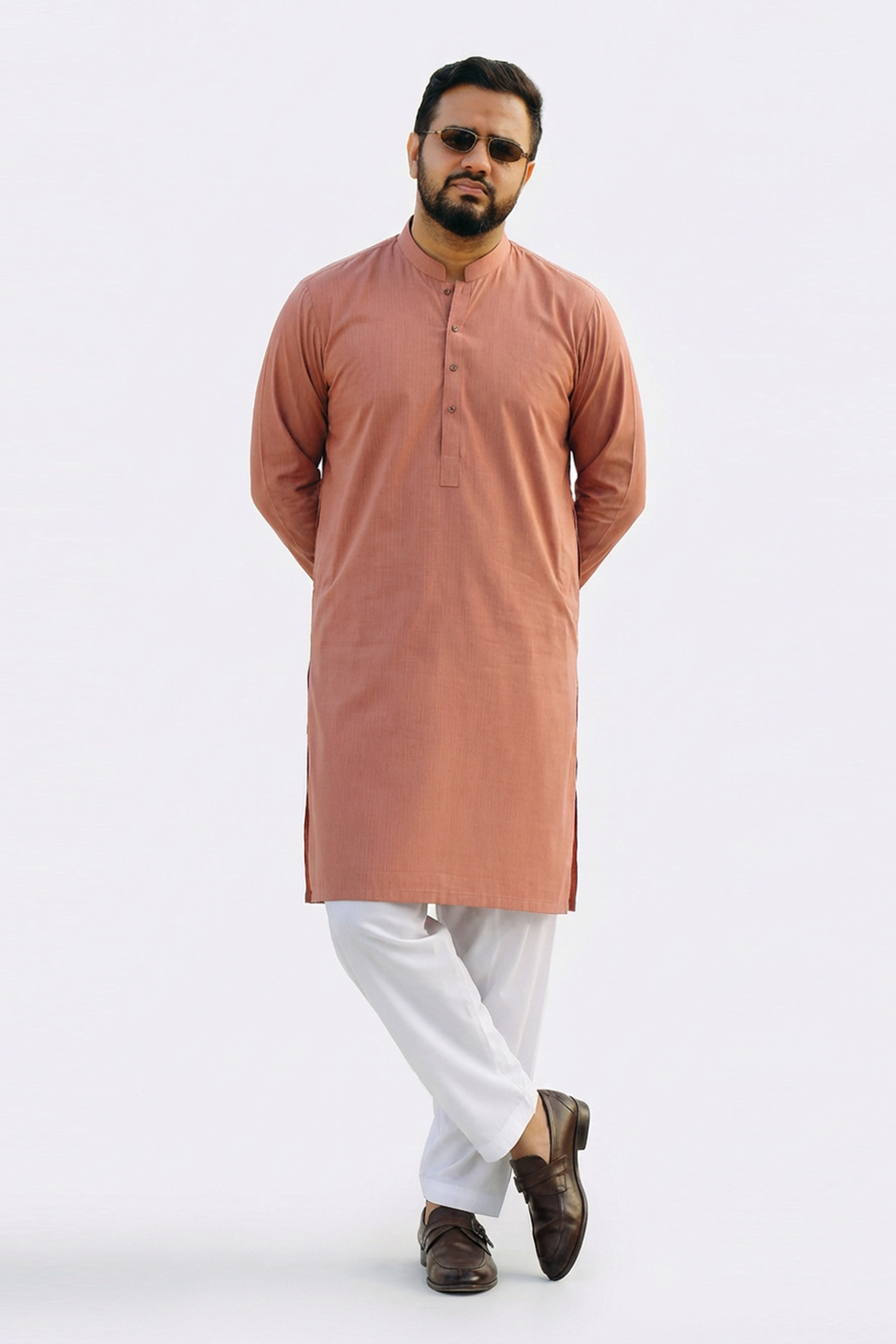 Regular Fit Basic Kurta KR-STY25-072