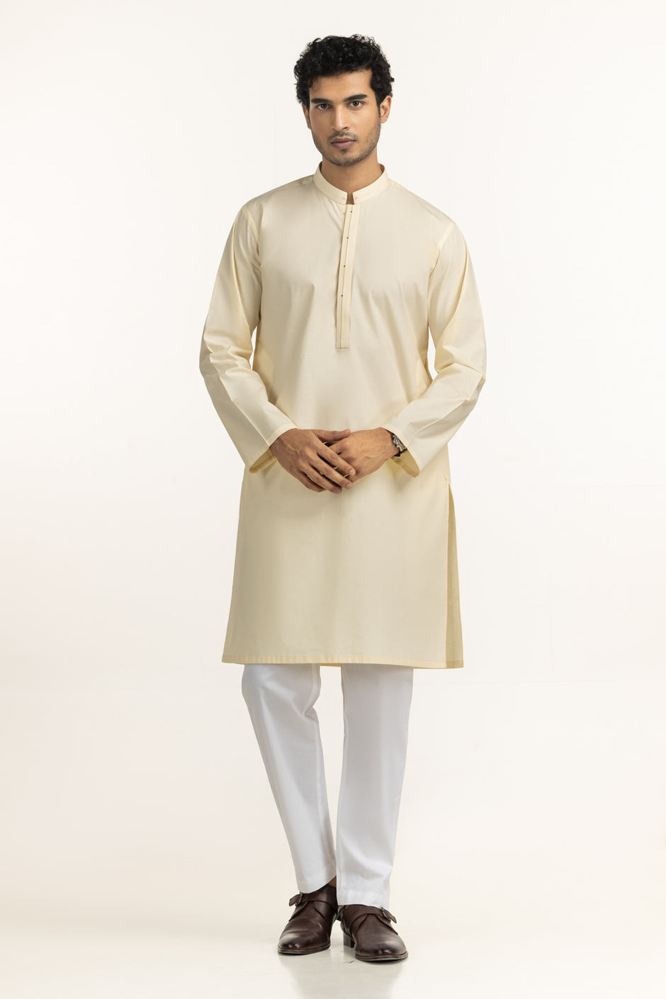 Regular Fit Basic Kurta KR-STY25-070