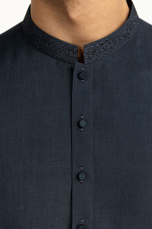 Regular Fit Embroidered Suits SK-EMB25-048