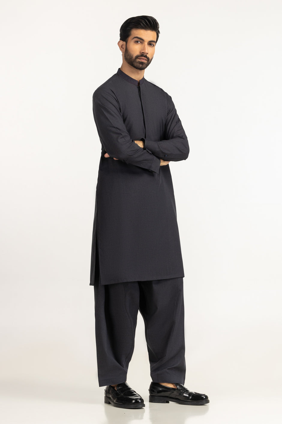 Regular Fit Embroidered Suits