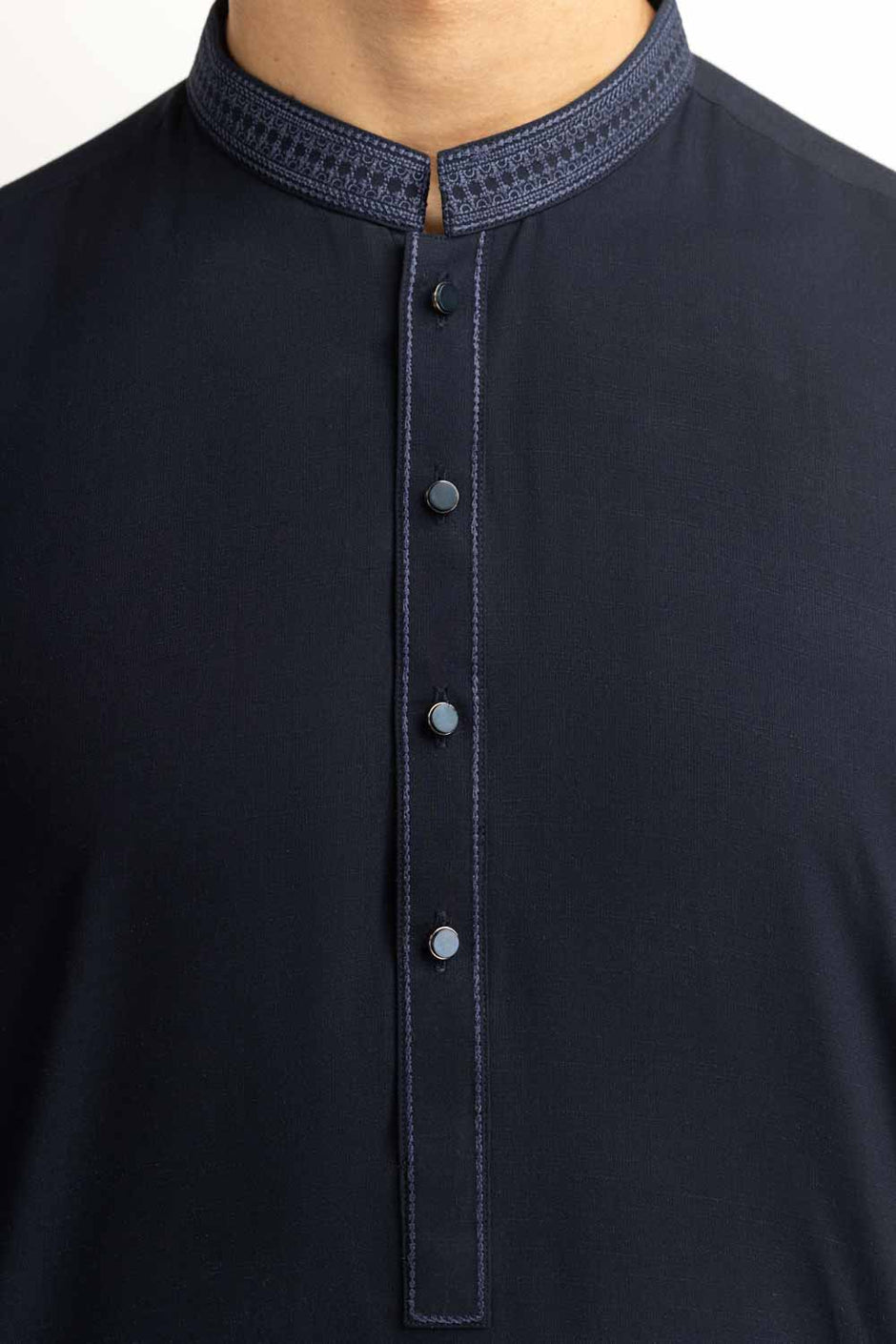 Regular Fit Embroidered Suits