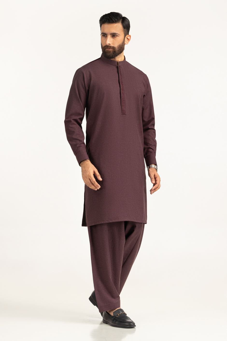 Regular Fit Embroidered Suits