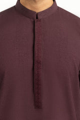 Regular Fit Embroidered Suits SK-EMB25-044