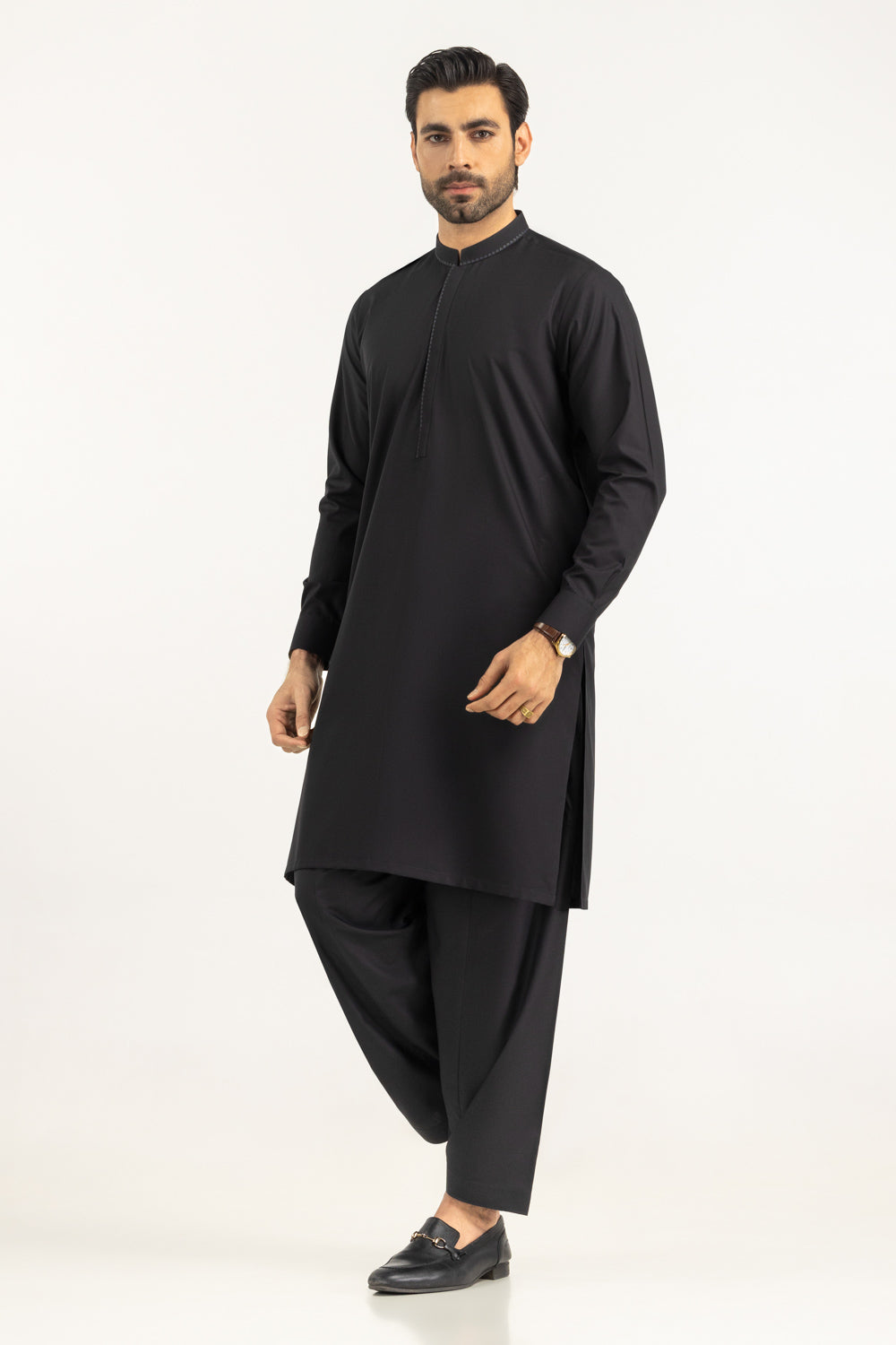 Regular Fit Embroidered Suits
