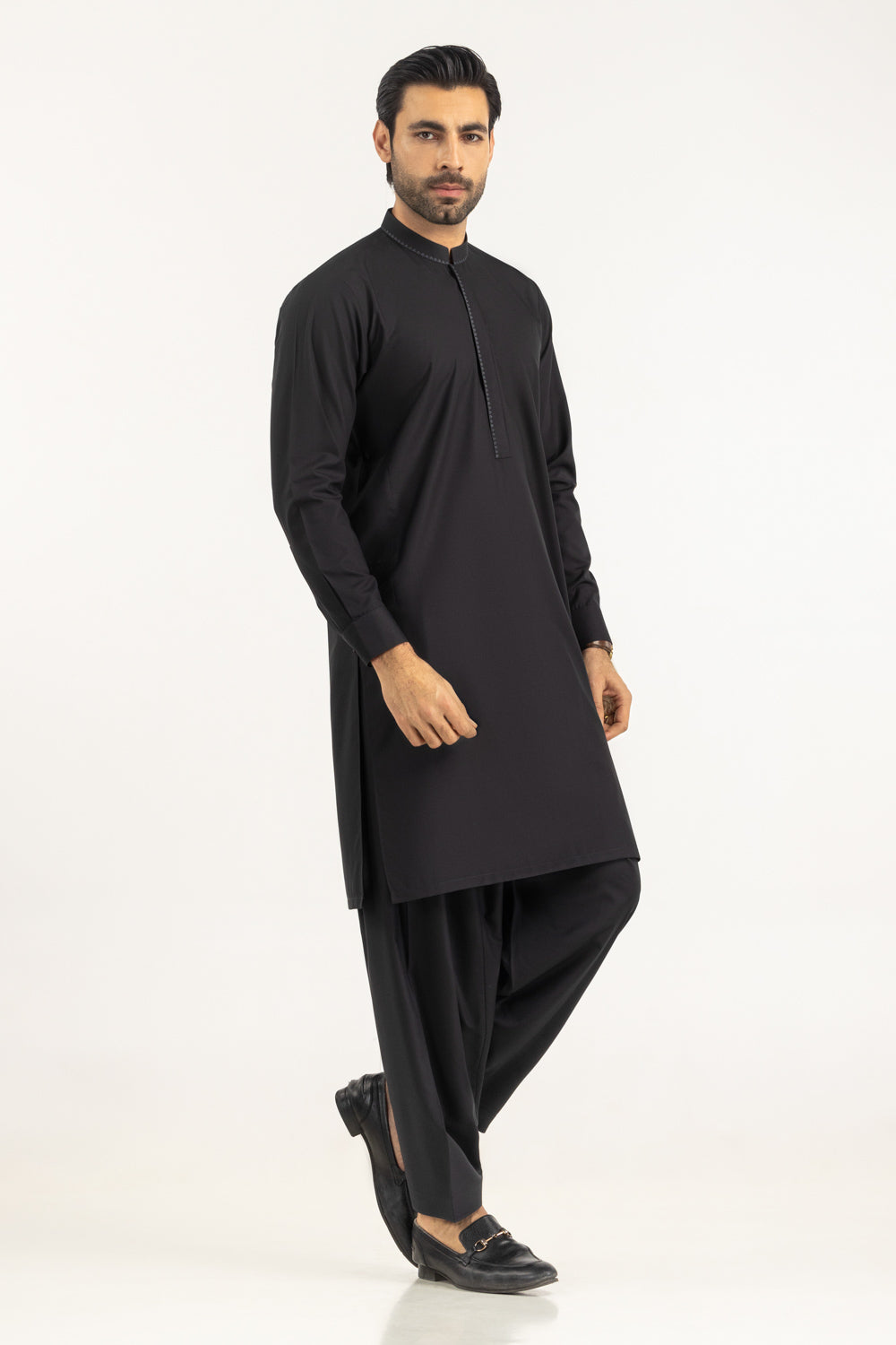 Regular Fit Embroidered Suits