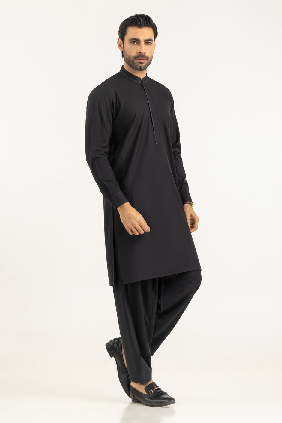 Regular Fit Embroidered Suits