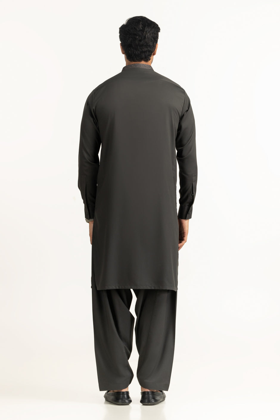 Regular Fit Embroidered Suits