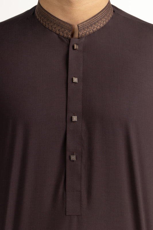 Regular Fit Embroidered Suits SK-EMB25-022