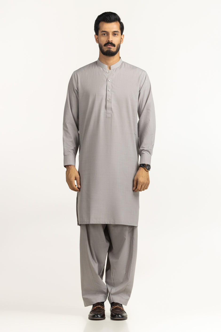 Regular Fit Embroidered Suits