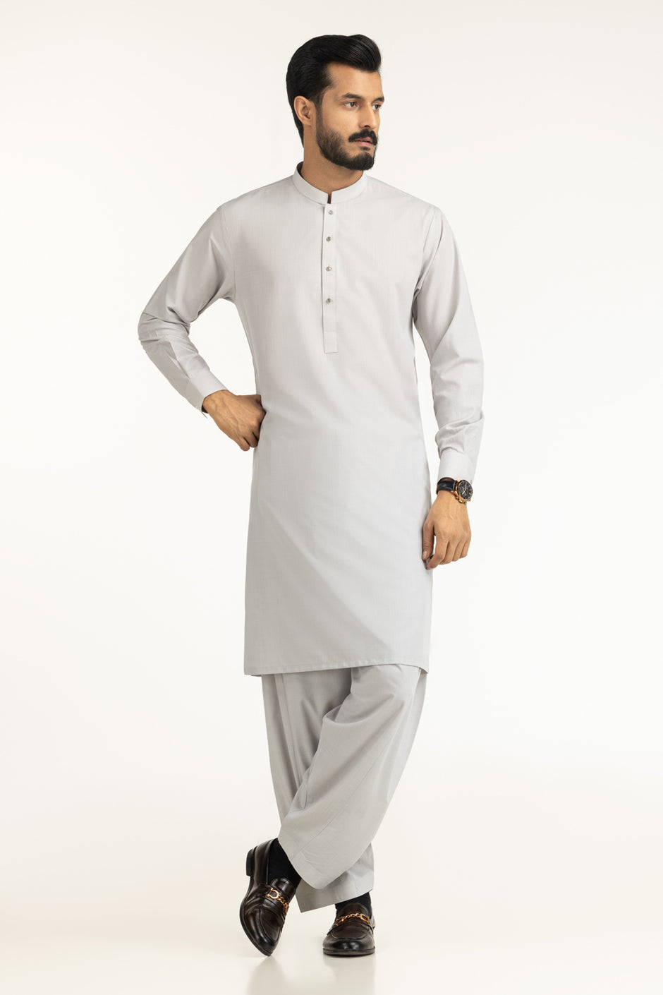 Regular Fit Embroidered Suits