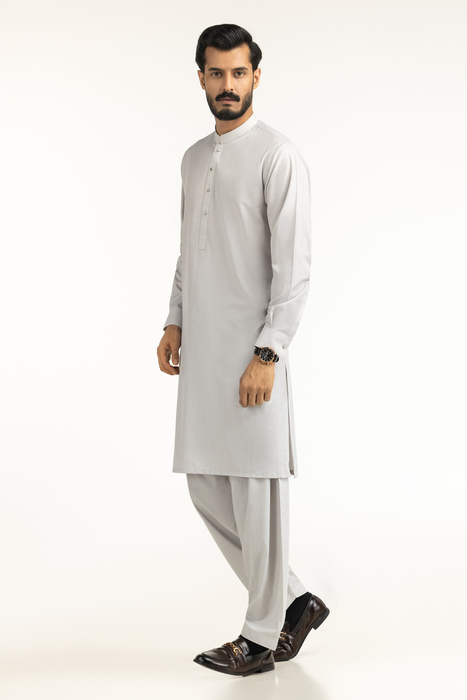Regular Fit Embroidered Suits