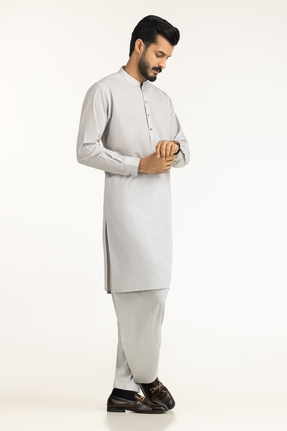 Regular Fit Embroidered Suits