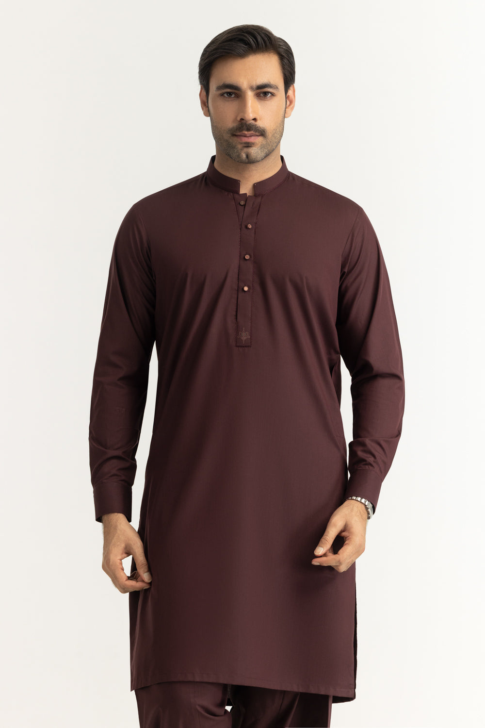 Regular Fit Embroidered Suits