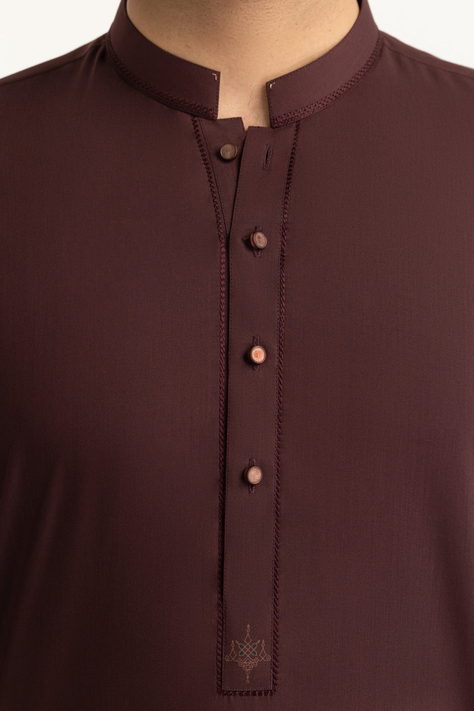 Regular Fit Embroidered Suits