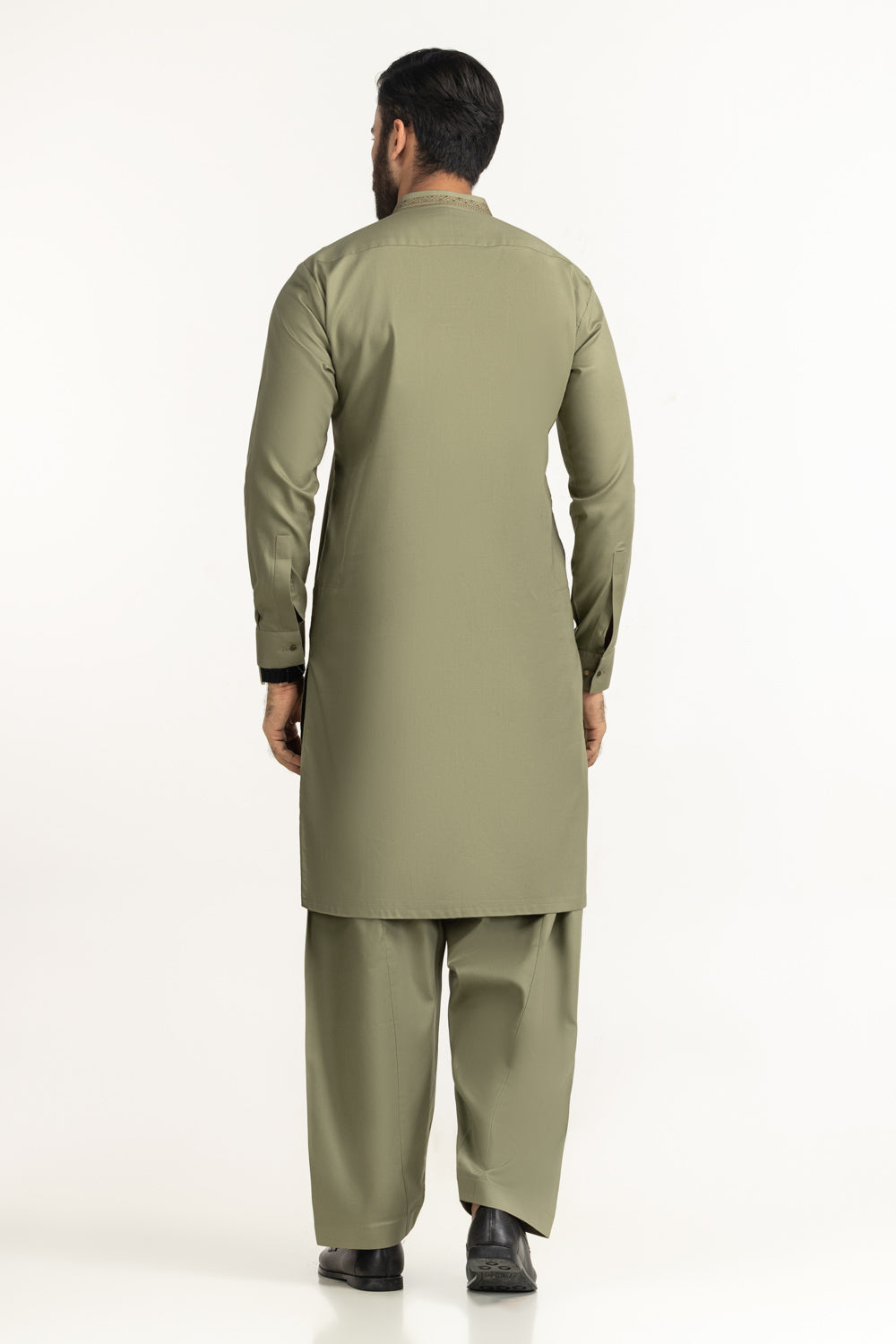 Regular Fit Embroidered Suits SK-EMB25-041
