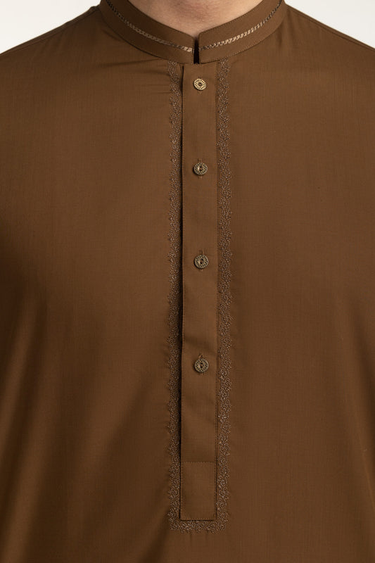 Regular Fit Embroidered Suits SK-EMB25-025