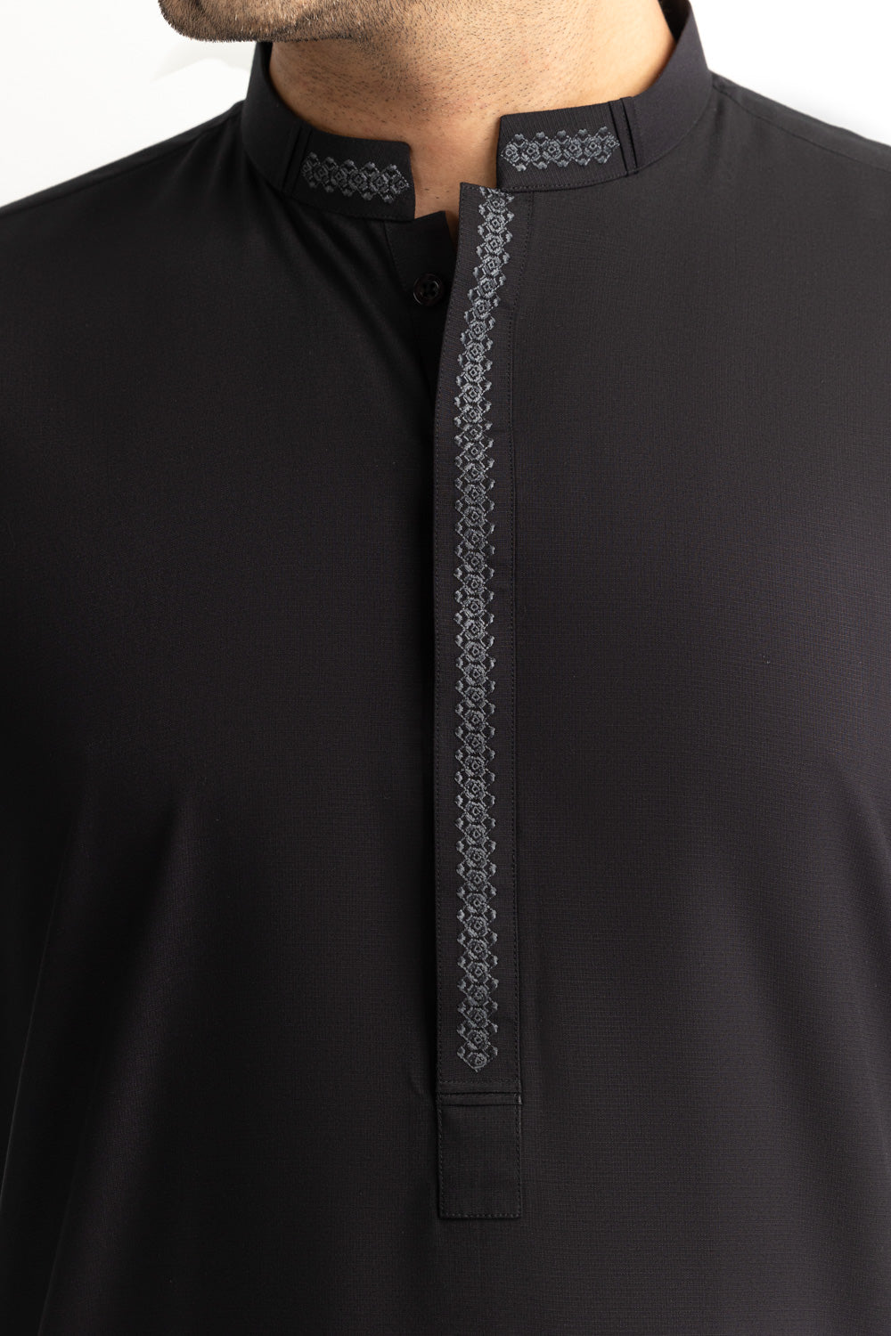 Regular Fit Embroidered Suits