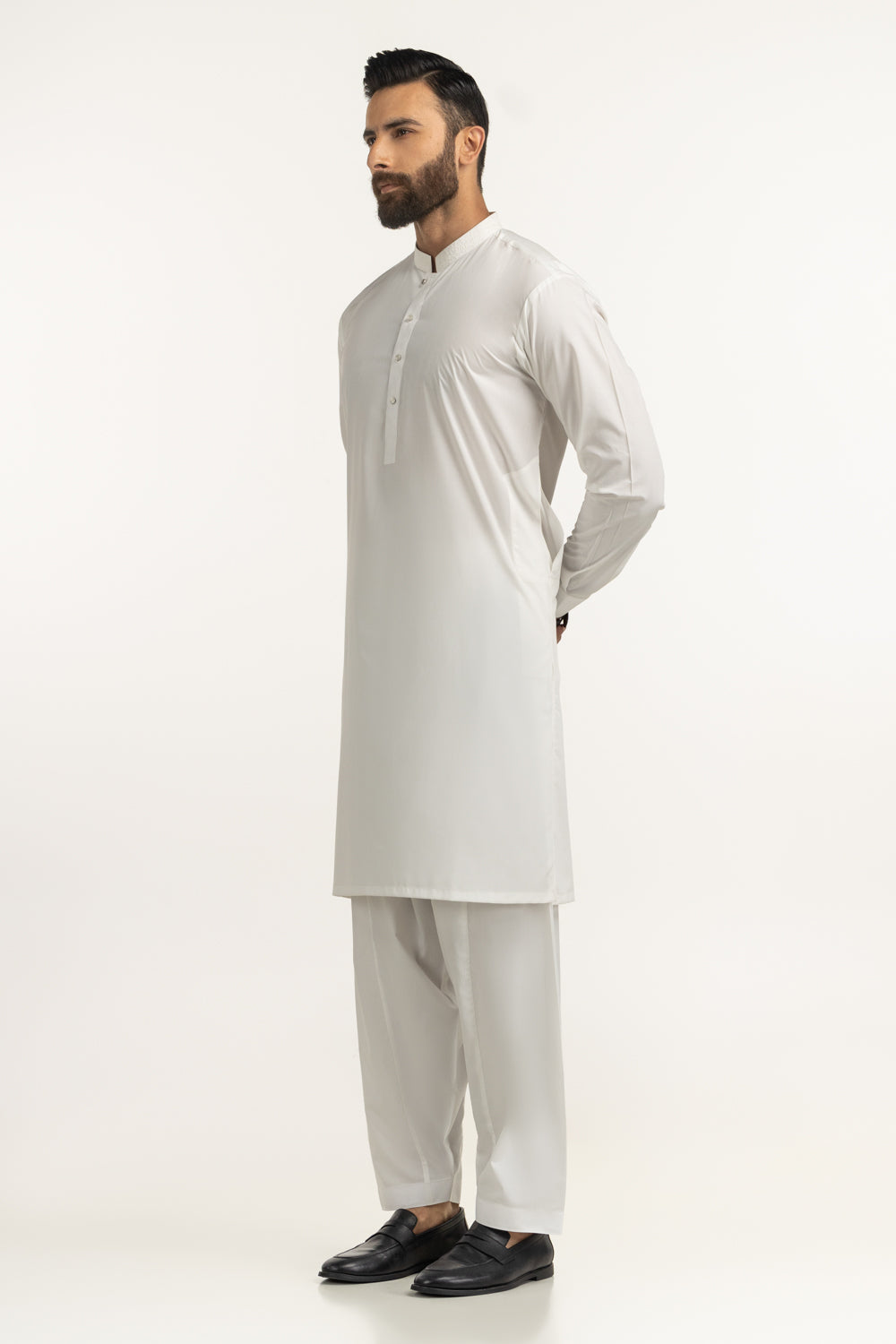 Regular Fit Embroidered Suits