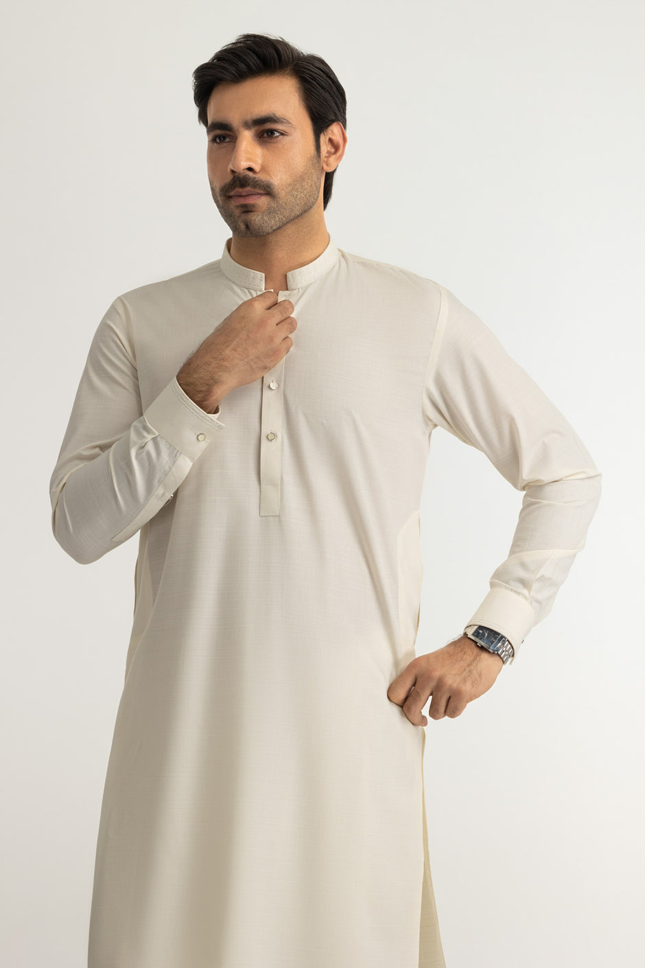 Regular Fit Embroidered Suits