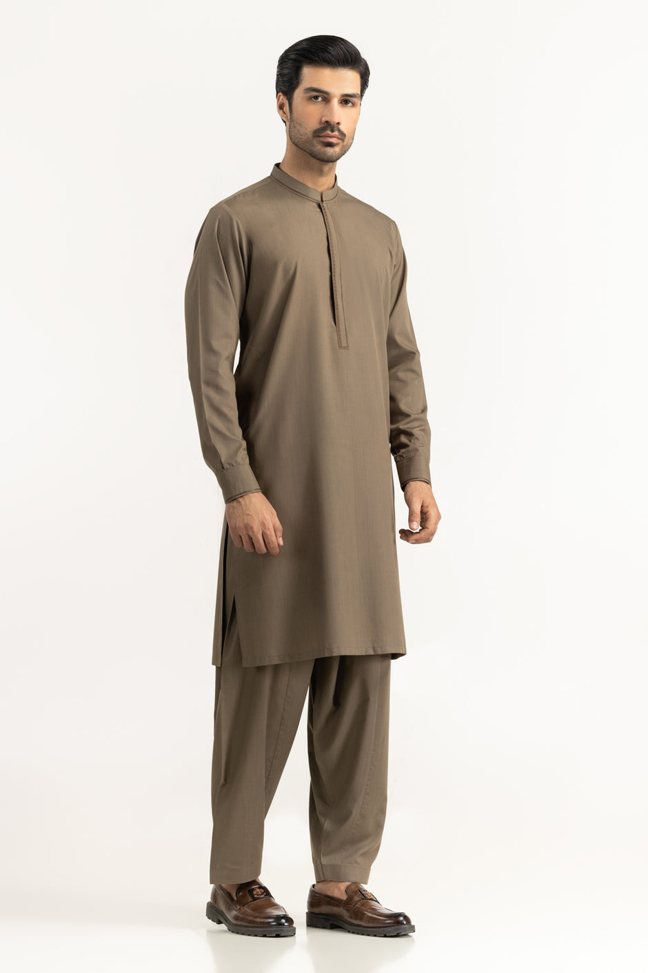 Regular Fit Embroidered Suits