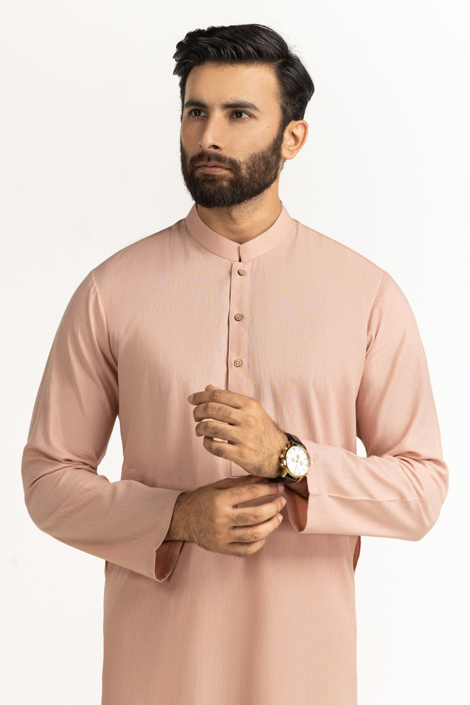 Short Length Kameez with Slim Straight Trouser Suit