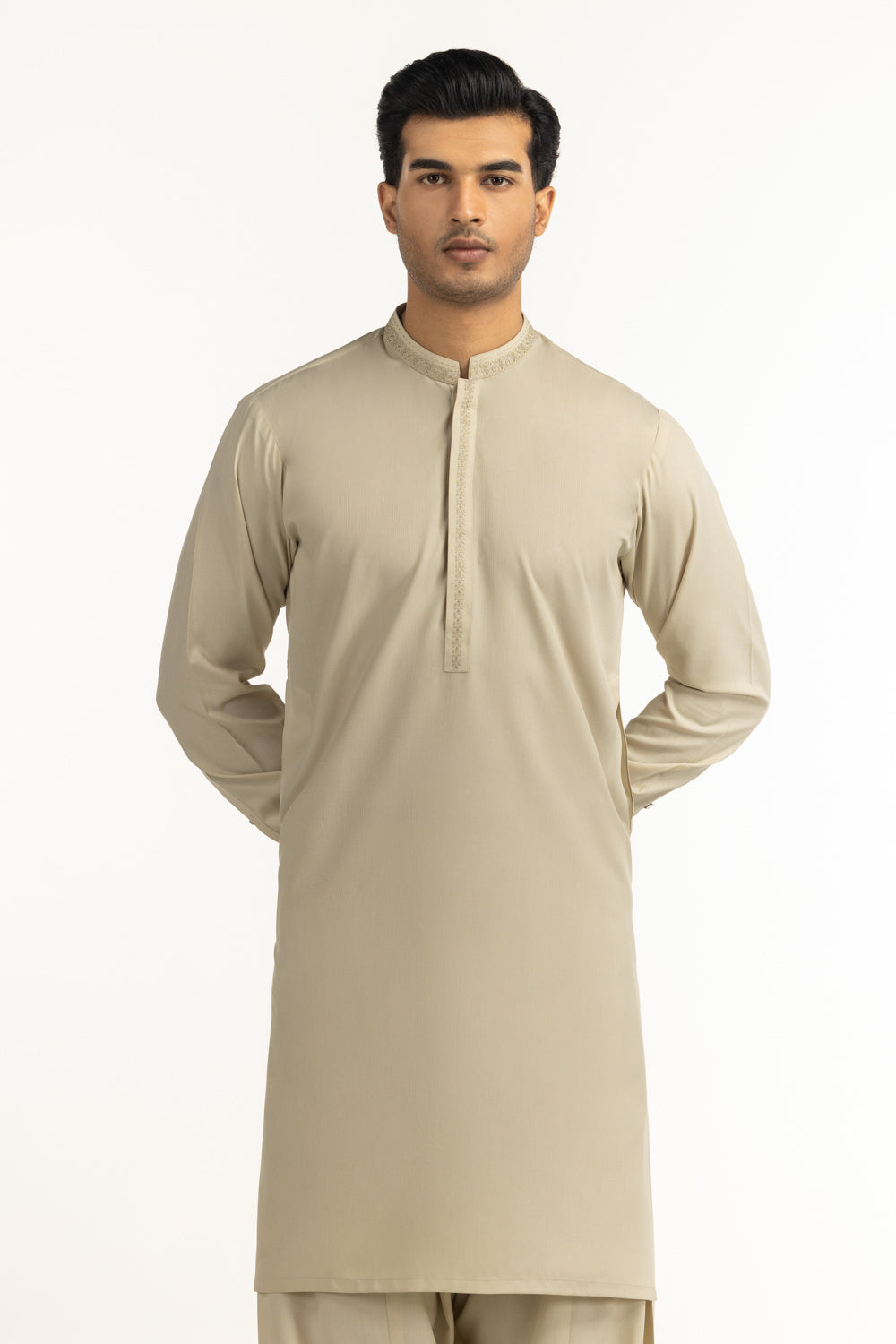 Regular Fit Embroidered Suits