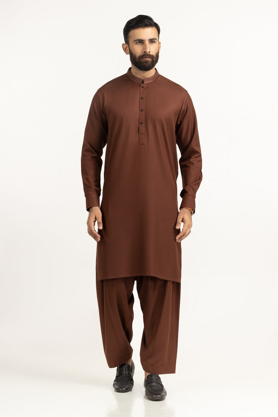 Regular Fit Embroidered Suits