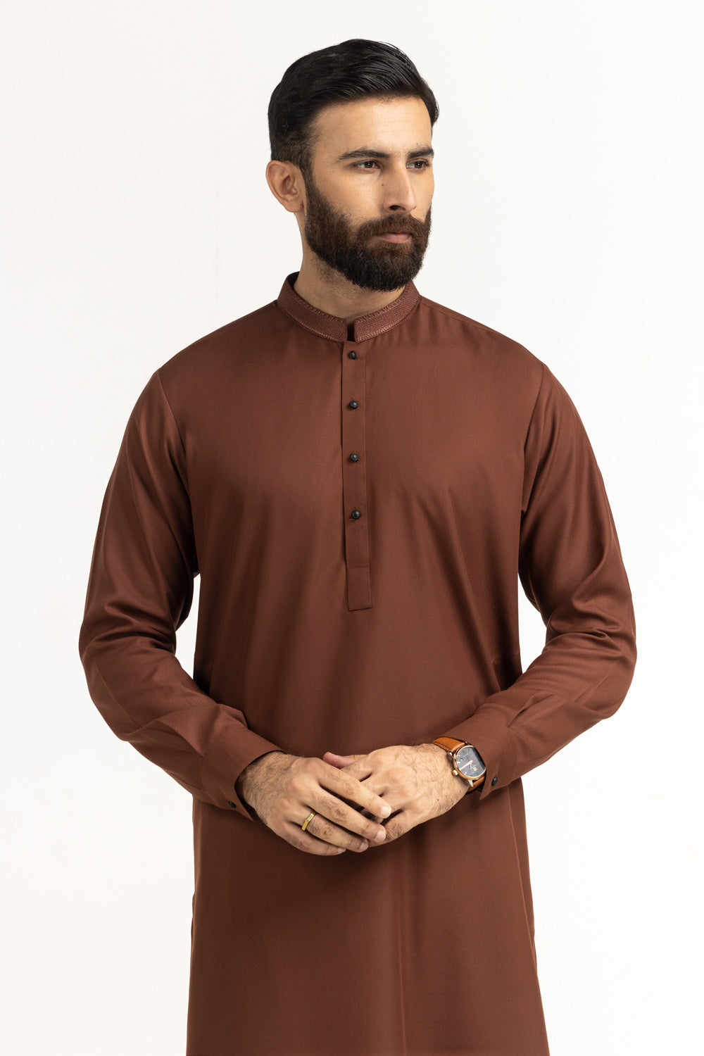 Regular Fit Embroidered Suits