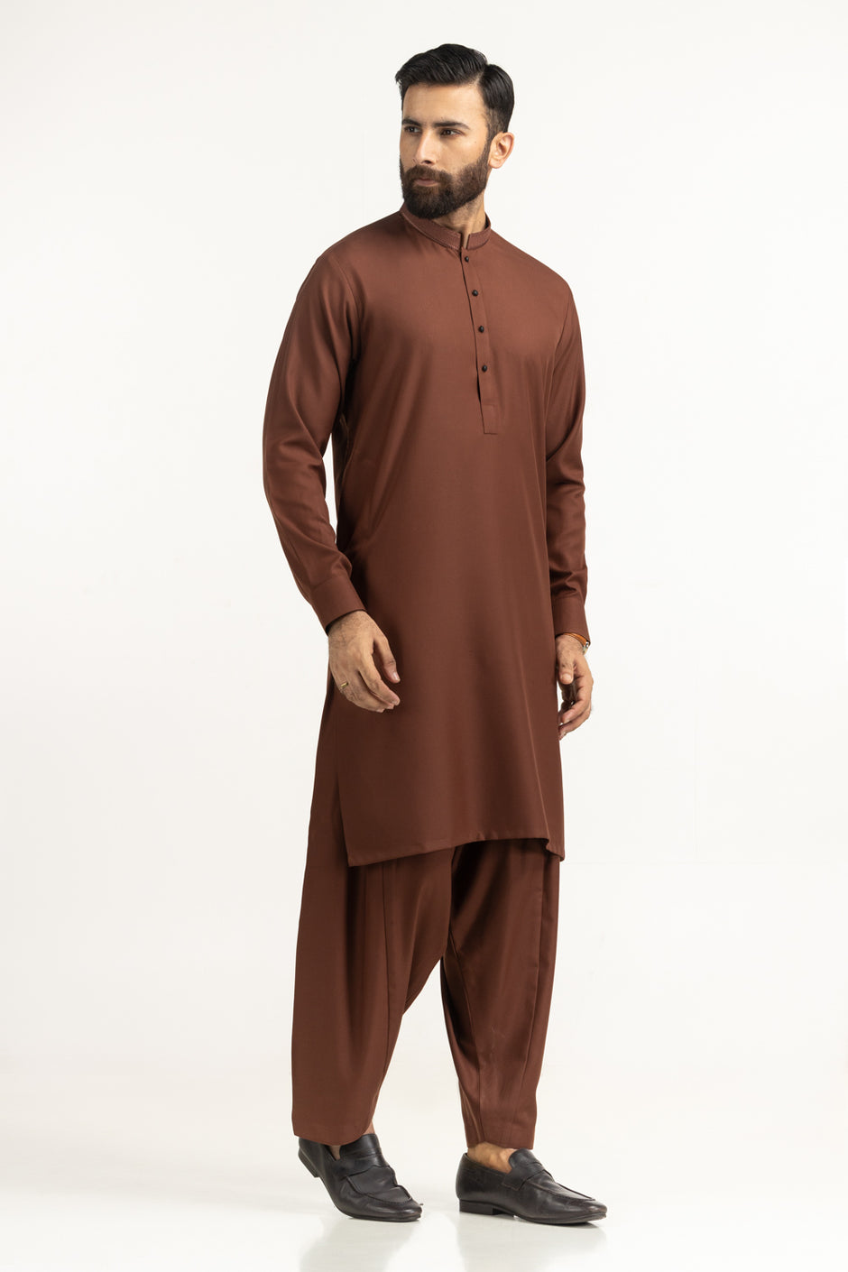 Regular Fit Embroidered Suits