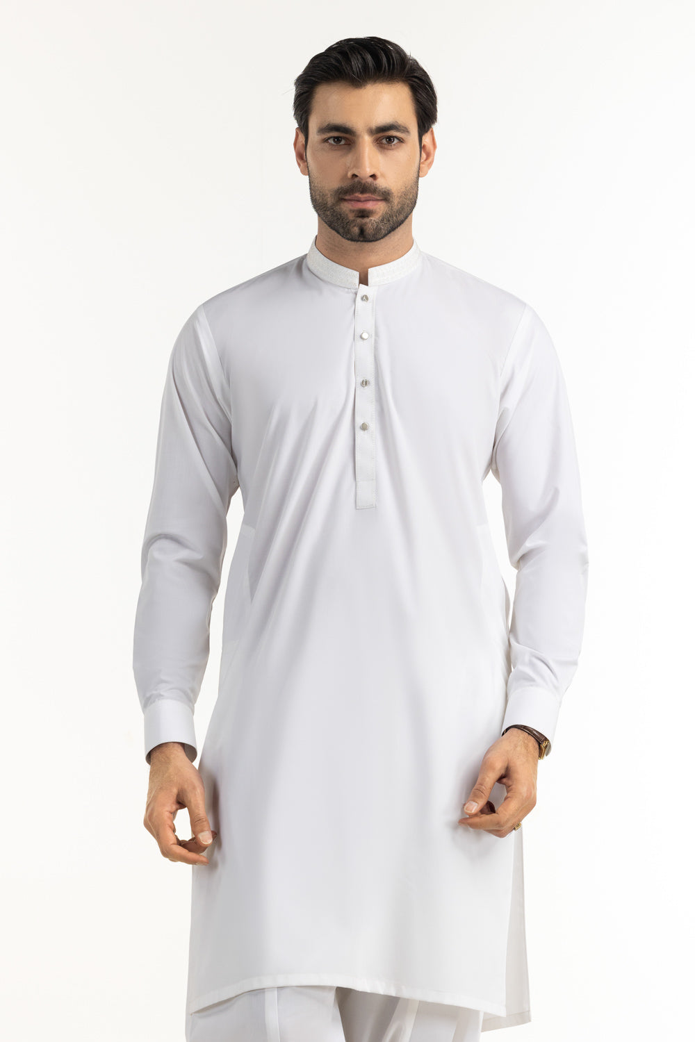 Regular Fit Embroidered Suits