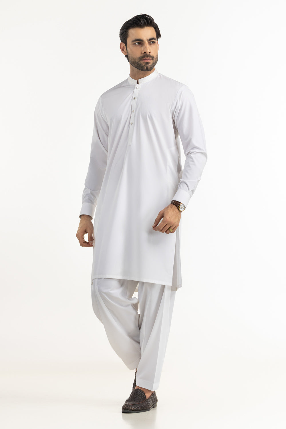 Regular Fit Embroidered Suits
