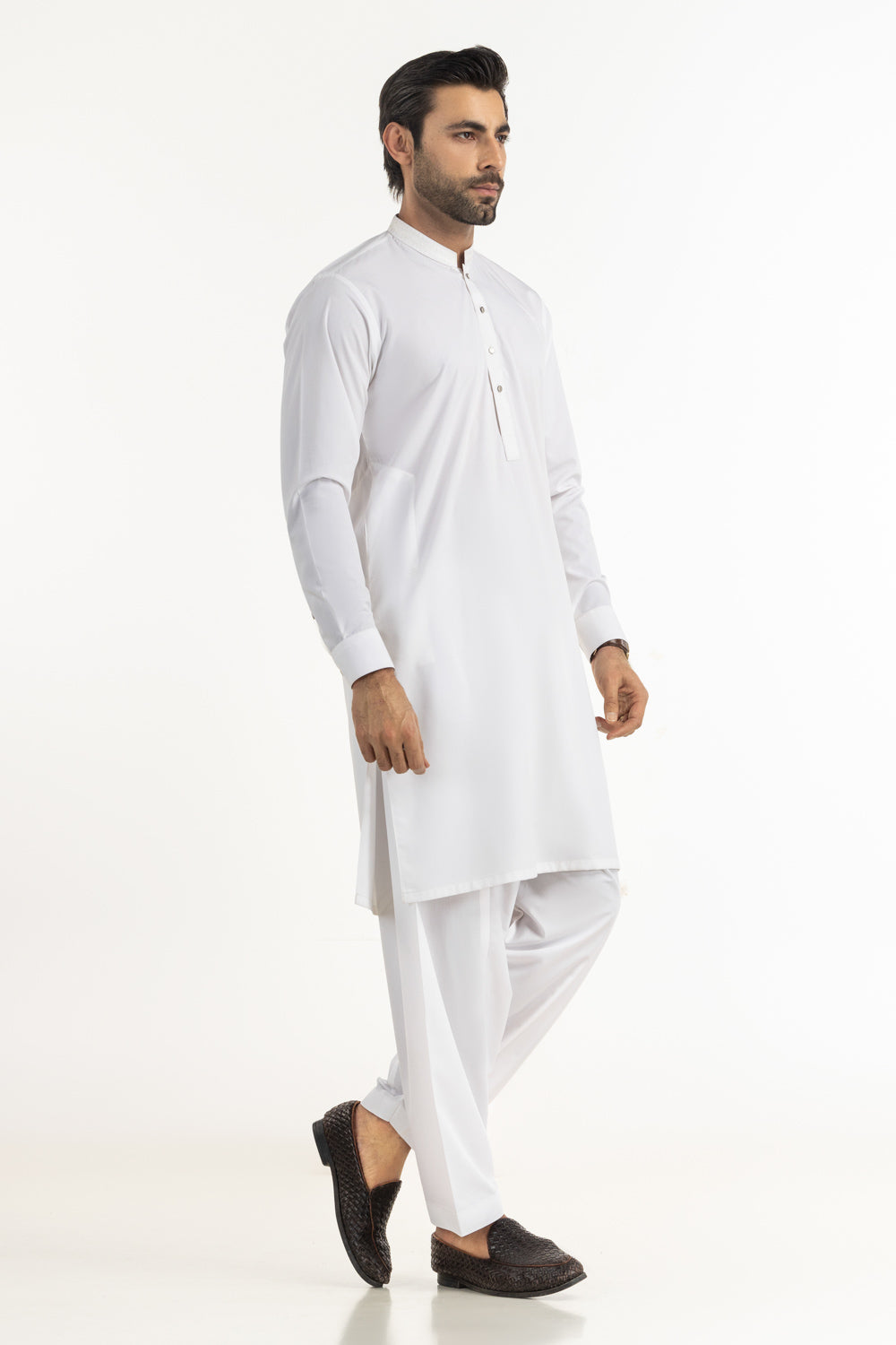 Regular Fit Embroidered Suits