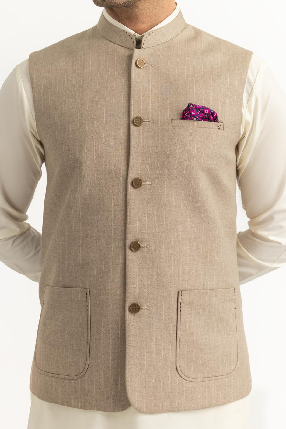 Regular Fit Styling Waist Coat