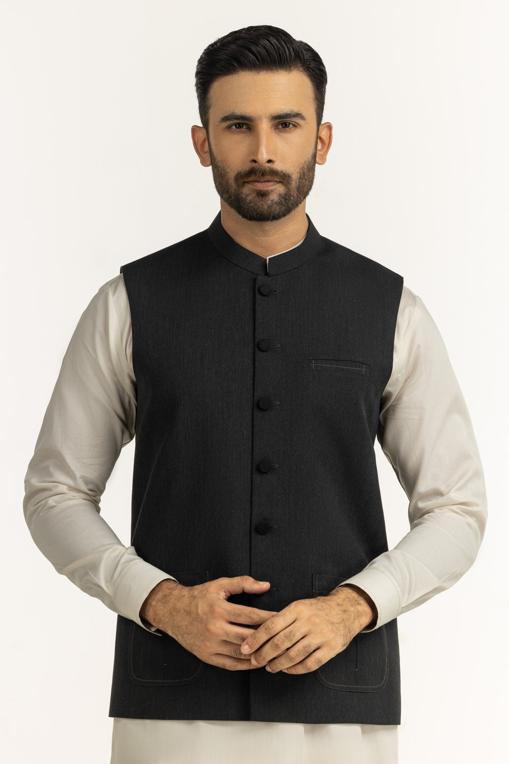 Regular Fit Styling Waist Coat WC-STY25-027