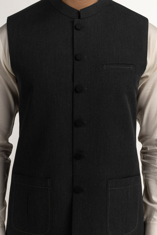 Regular Fit Styling Waist Coat WC-STY25-027